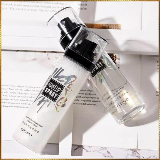 Xịt nhũ cố định lớp trang điểm Gecomo Star Shine Galaxy Spray bản dupe của Mac Fix+ Shimmer GSS1 H68 | BigBuy360 - bigbuy360.vn