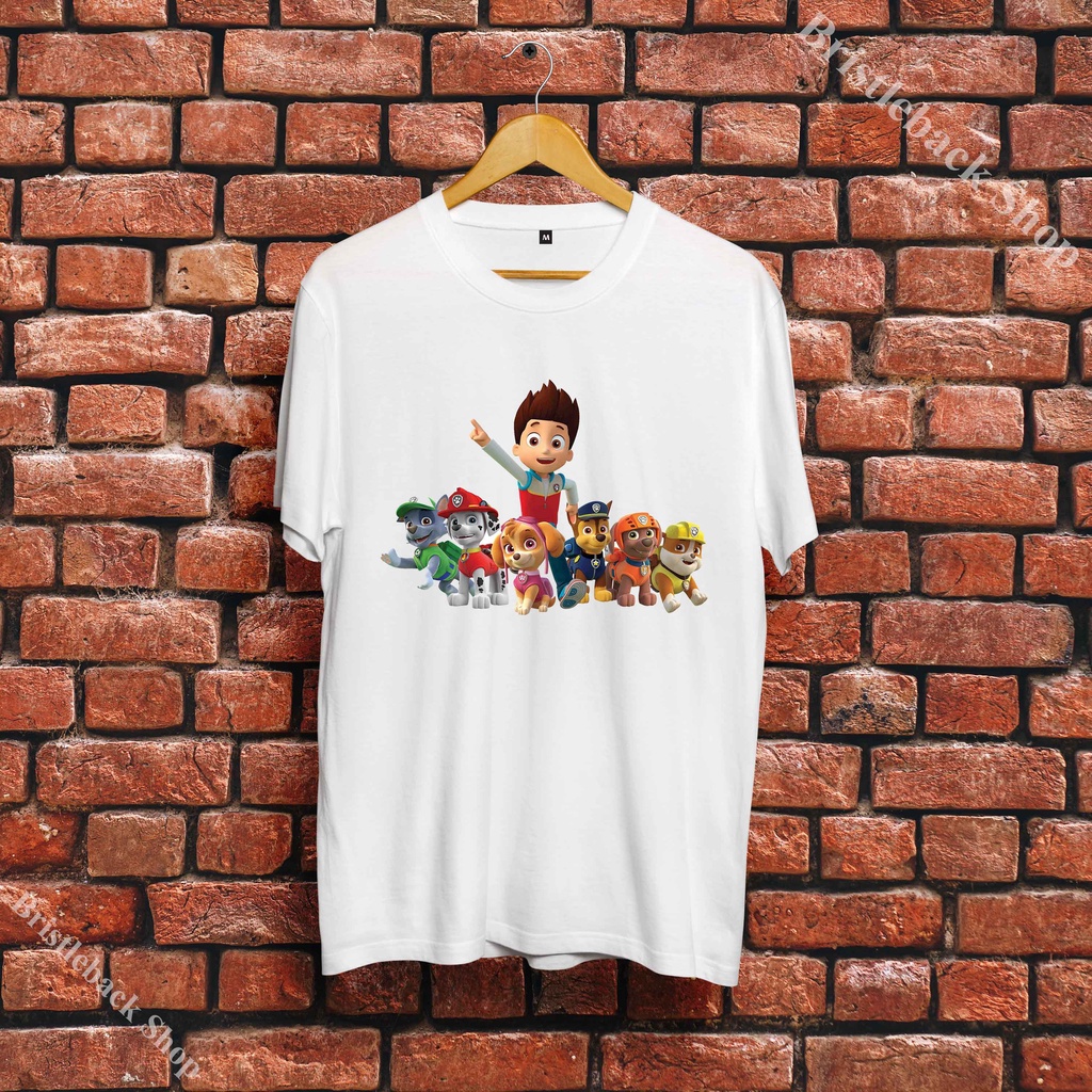 Áo Thun PAW Patrol Những Chú Chó Cứu Hộ đẹp ngắn tay cực chất dễ thương cute T35PAW011