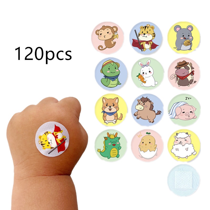 Miếng Dán Vết Thương Họa Tiết Hoạt Hình Dành Cho Trẻ Em