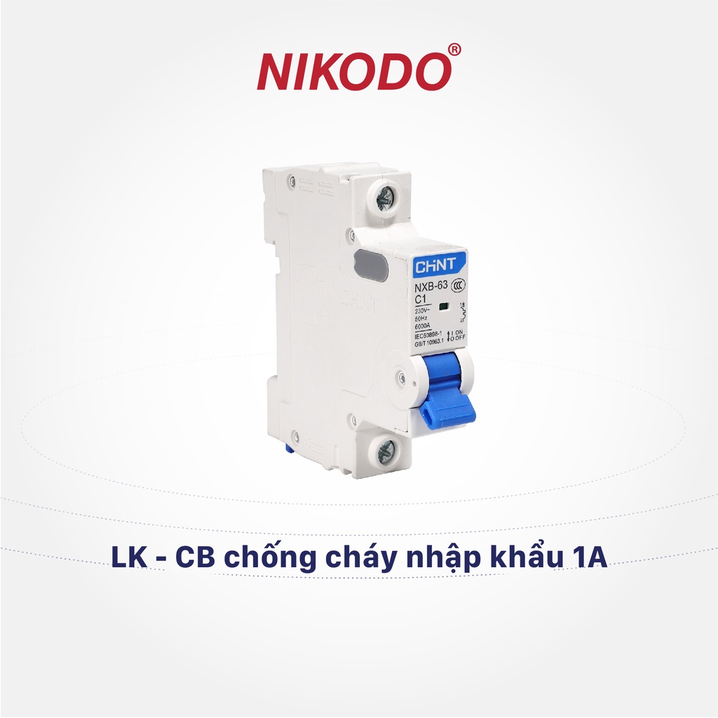 CB chống cháy máy phun sương, máy con gà 1A, nhập khẩu chính hãng - Nikodo
