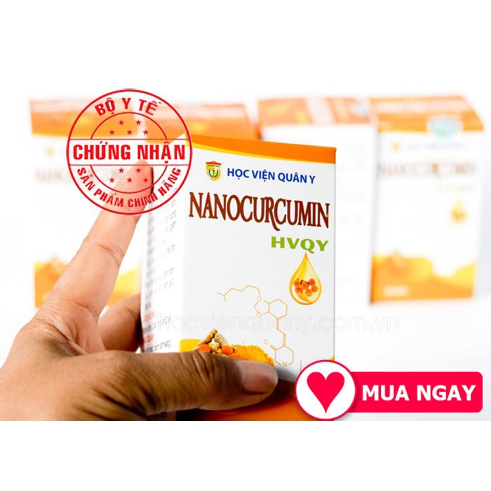 Viên Uống Nano Curcumin Học Viện Quân Y