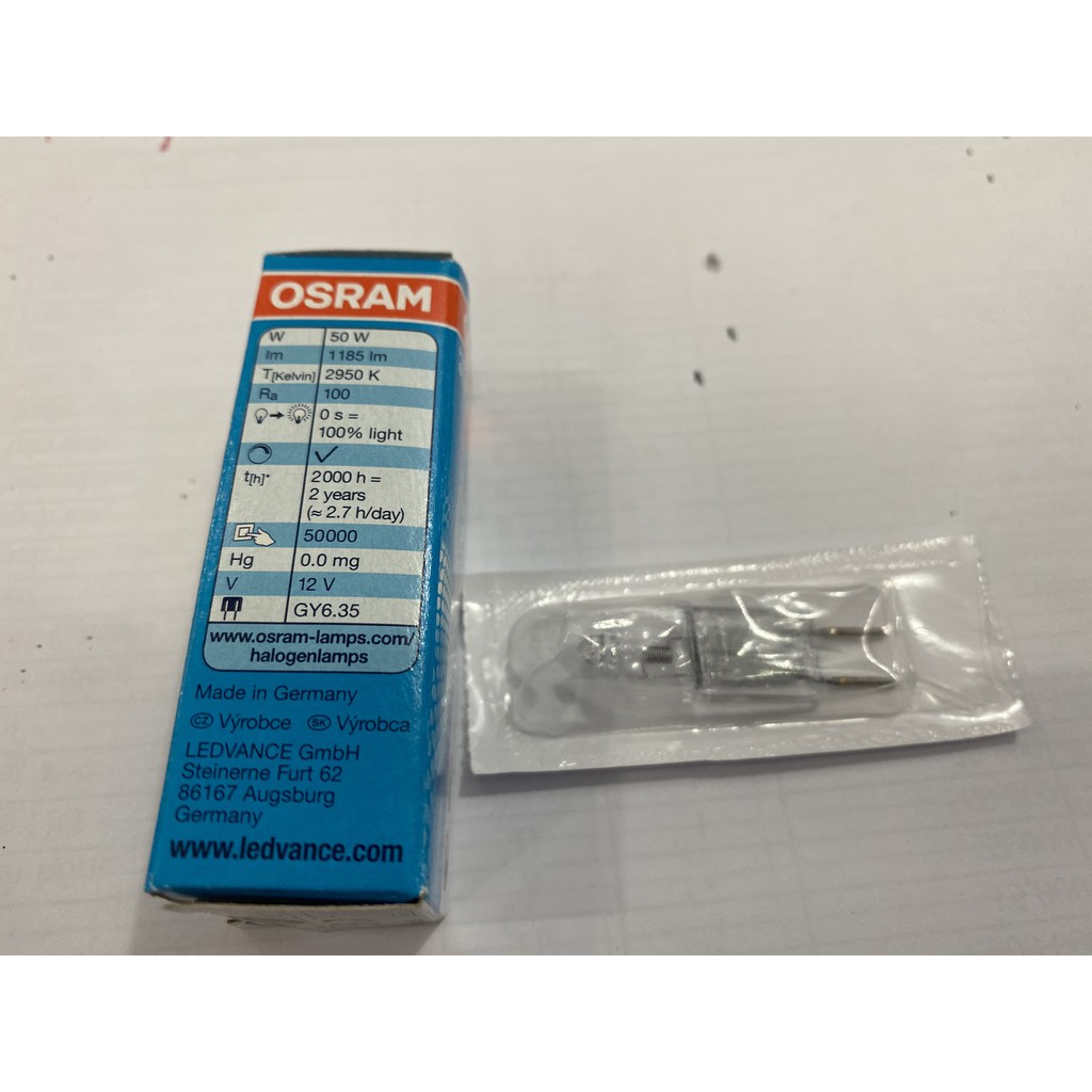 Bóng đèn ghế nha khoa 12V/50W