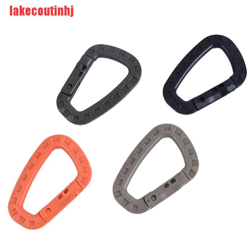 {lakecoutinhj}Carabiner Climb Clasp Clip Hook Backpack D Buckle Military Outdoor Accessories NTZ