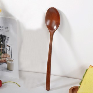 Muỗng gỗ cán dài dùng nấu ăn tiện dụng cho nhà bếp