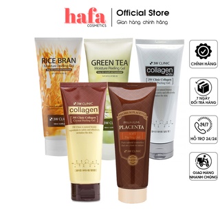 Gel tẩy da chết 3W Clinic Moisture Peeling Gel 180ml