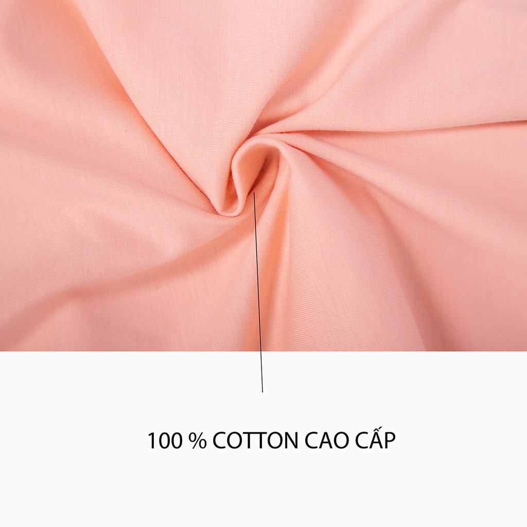 Bộ bé gái tay dài từ 1 đến 8 tuổi chất thun cotton in hình cừu dễ thương thời trang cao cấp Beddep Kid Clothes GB37