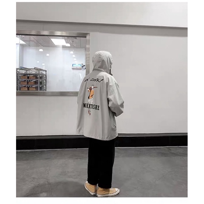 áo khoác gió nam 2 lớp