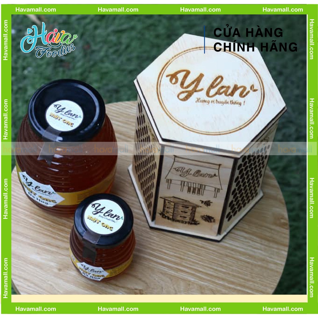 [HÀNG CHÍNH HÃNG] Mật Ong Đa Hoa Nguyên Chất Y Lan 200ml - Natural Honey