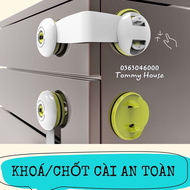 Khoá/chốt cài an toàn tủ lạnh cho bébán chạy nhất shopee