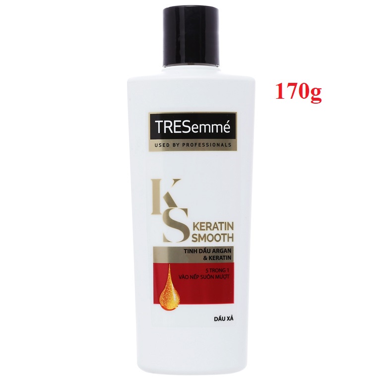 Dầu Xả Tresemmé Keratin Smooth Tinh Dầu Argan & Keratin 170g (177ml)