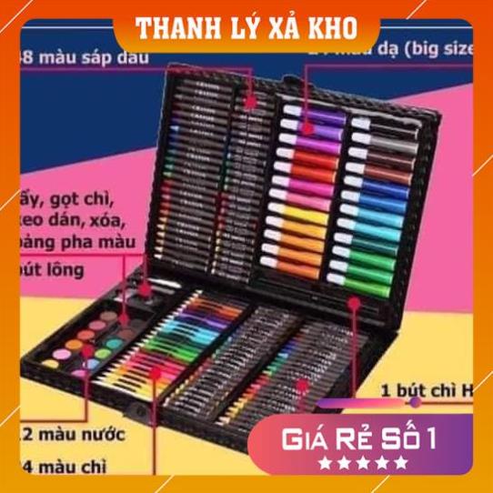 Hộp Màu Tập Tô Vẽ Màu 150ct Chi Tiết Dành Cho Bé