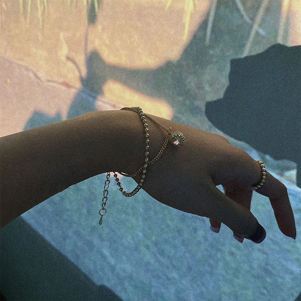 Vòng tay thiết kế đơn giản thời trang xinh xắn cho nữ