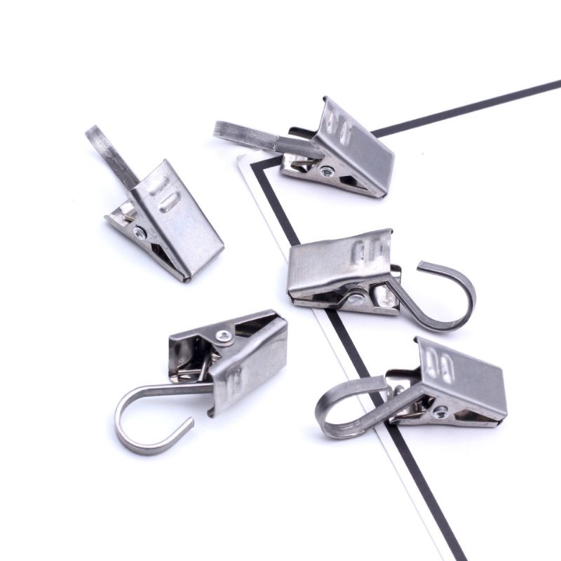 Móc treo kẹp inox 430 không gỉ chắc chắn (1 chiếc) (M83)