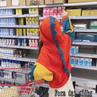 Áo hoodie khủng long
