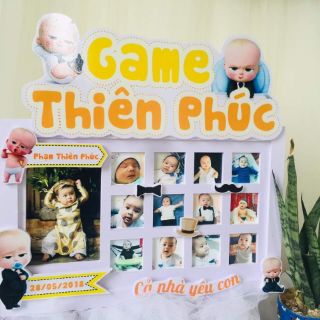 Khung ảnh 3d cho bé( tặng 1chibi)