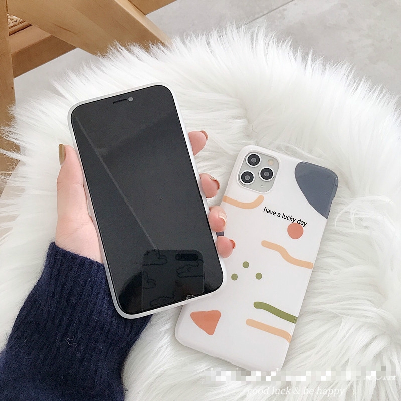Ốp Điện Thoại Họa Tiết Hình Học Đơn Giản Cho Iphone 11pro / Max X / Xs / Xr | BigBuy360 - bigbuy360.vn