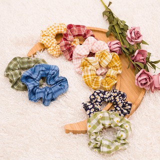 Buộc tóc scrunchies nhiều mẫu