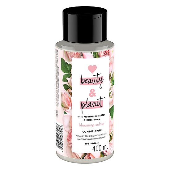 DẦU XẢ CHO TÓC NHUỘM LOVE BEAUTY AND PLANET MURUMURU BUTTER &amp; ROSE 400ML CHÍNH HÃNG - 9961