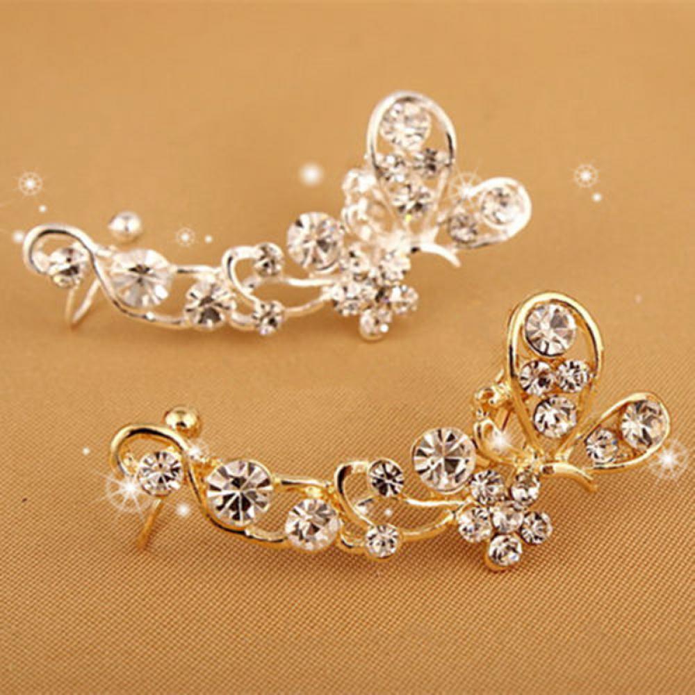 Khuyên tai hình bông hoa xương rồng cá tính