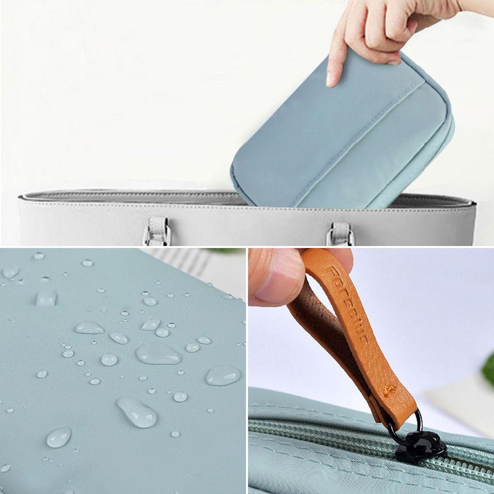 Túi Đựng Mỹ Phẩm Cỡ Lớn Có Khóa Kéo Tiện Dụng Ốp