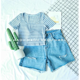 Quần jeans ngố