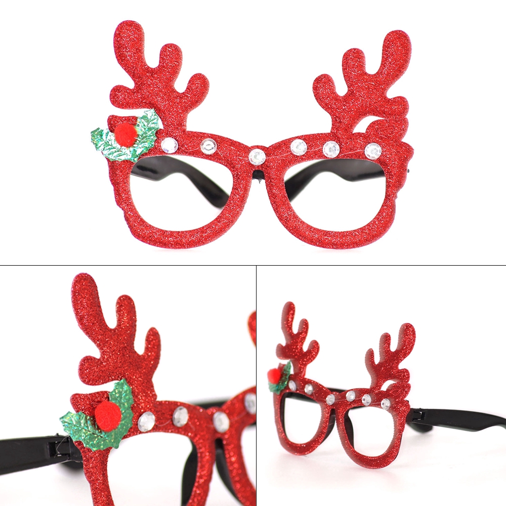 Kính mát hình thiết kế giáng sinh