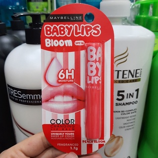Son dưỡng baby lips bloom color changing spf16 - peach bloom 1.7g