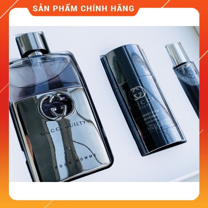 Bộ Quà Tặng G.ucci Guilty Pour Homme | BigBuy360 - bigbuy360.vn