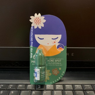 Serum Chấm Mụn Giảm Sưng Gom Cồi HASI KOKESHI PUREDOLL ACNE SPOT 5ml