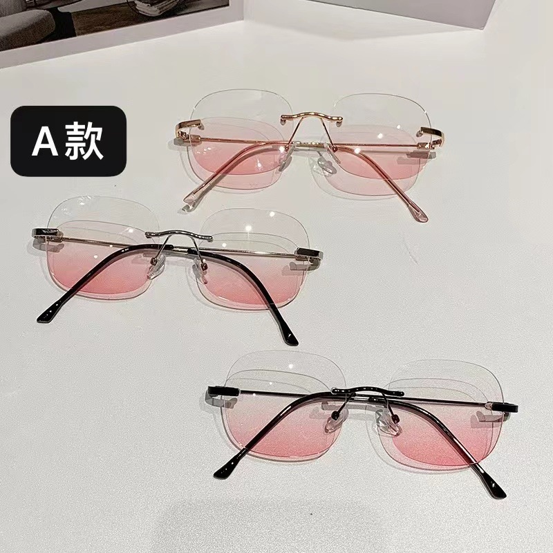 Lcy Mắt Kính Màu gradient Chống Ánh Sáng Xanh Thời Trang Cho Nữ 3305