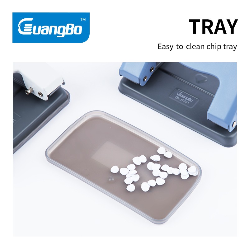 Máy đục giấy 2 lỗ (10 tờ) Guangbo DKJ7701