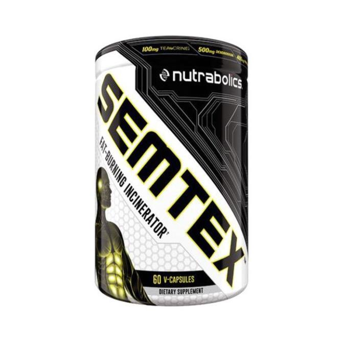 Semtex Đốt Mỡ Giảm Cân Giảm Mỡ Bụng Thon Gọn Cơ Thể Hỗ Trợ Giảm Mỡ Nutrabolics Semtex Fat Burning (60 viên)
