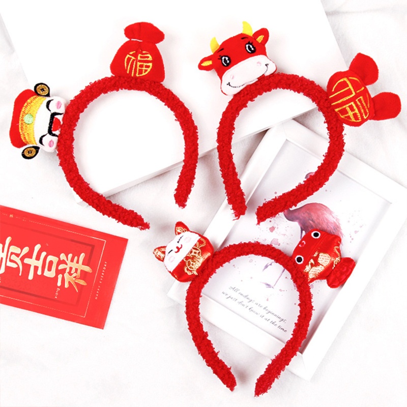 Băng Đô Cài Tóc Hình Sừng Quỷ Độc Đáo Thời Trang Năm Mới