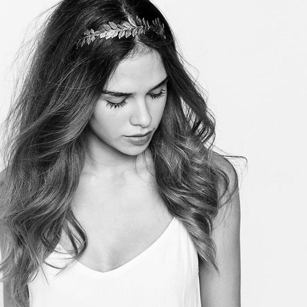 Băng Đô Cài Tóc Bằng Kim Loại Họa Tiết Hoa Phong Cách Baroque Thanh Lịch Cho Nữ