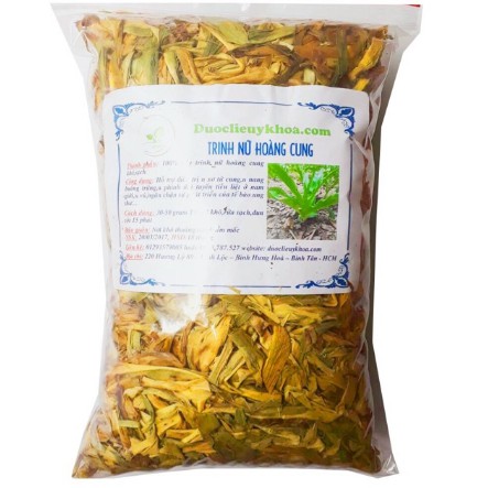 1Kg Lá Trinh nữ hoàng cung khô nguyên chất, hàng loại 1 GT006