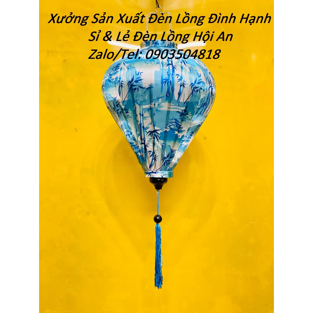 Đèn Lồng Hội An 20cm, 30cm, 45cm, 60cm Vãi Phi 3D Siêu Bền Trang Trí ngoài Trời. Trang Trí Nhà Cửa, Nhà Hàng, Khách Sạn