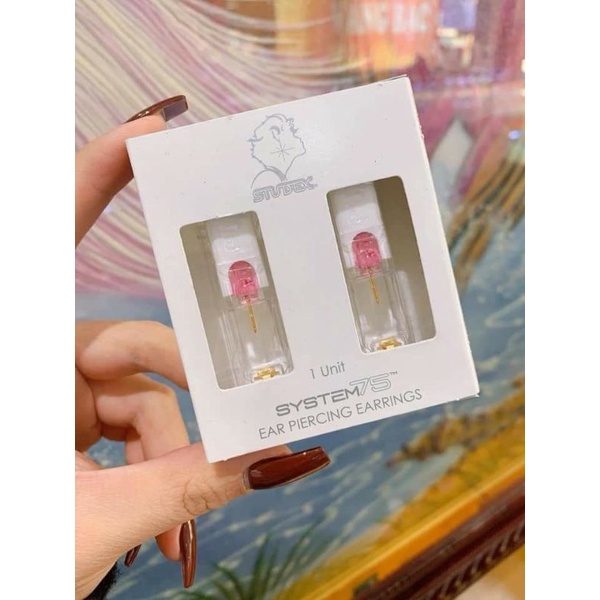 1 Đôi Dụng Cụ Bấm Lỗ Tai Cho Bé Từ 0 - 18 Tháng Dùng 1 Lần (System Sơ Sinh)
