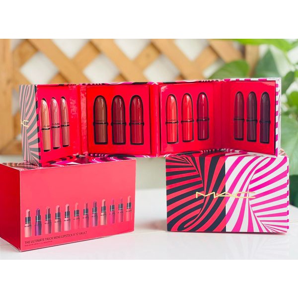 SET 12 CÂY SON MAC MINI