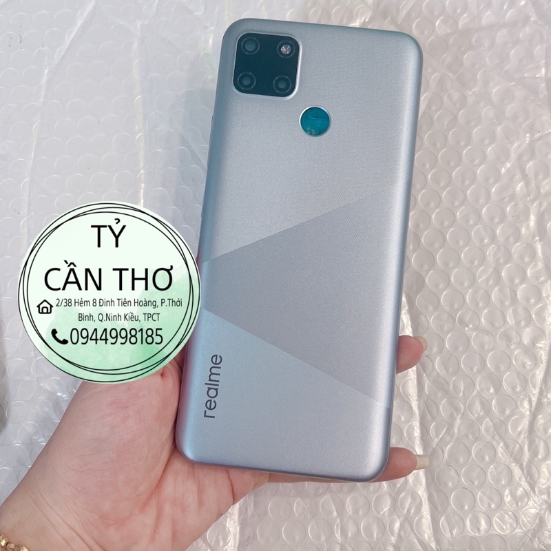 Bộ vỏ sườn Realme C11, C12, C15, C20 trừ khay sim mới ken