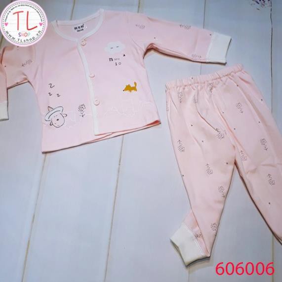 Thời Trang Trẻ Em -Đồ bộ họa tiết tay dài có viền – Quần Áo Bé Trai - Bộ Bé Trai - Quần Áo Bé Gái - Bộ Bé