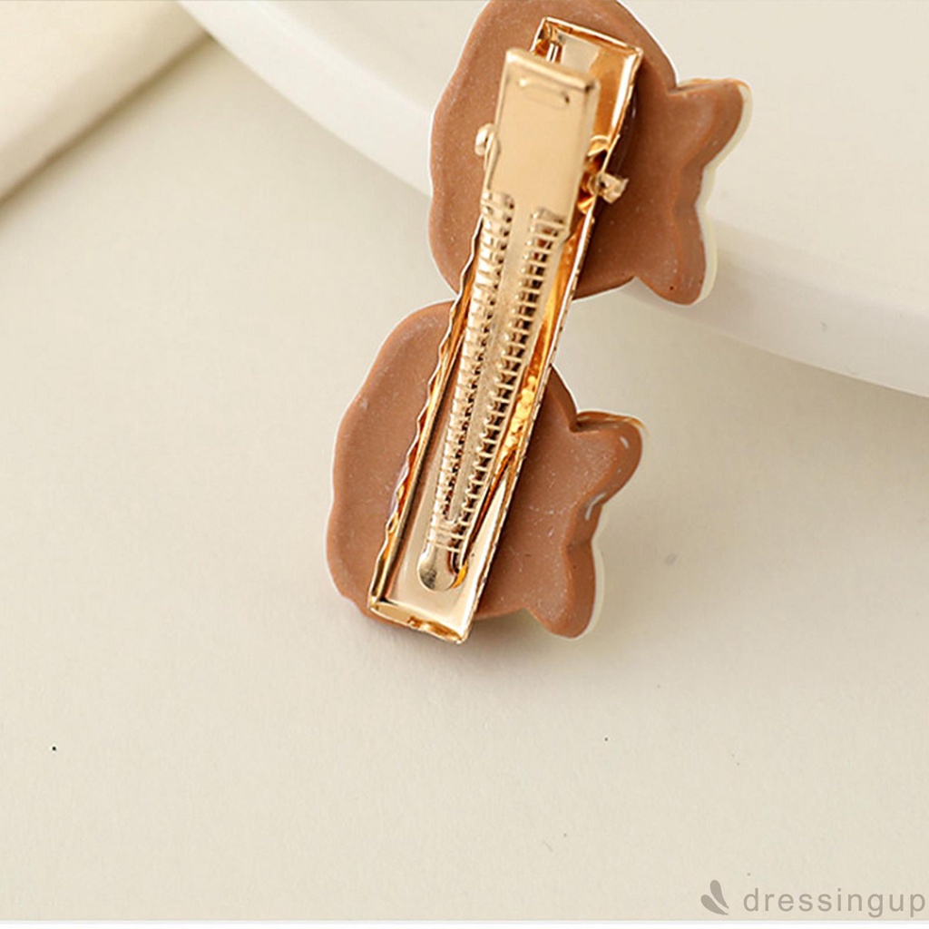 Dây buộc tóc bằng nhựa họa tiết hoạt hình dễ thương cho bé gái