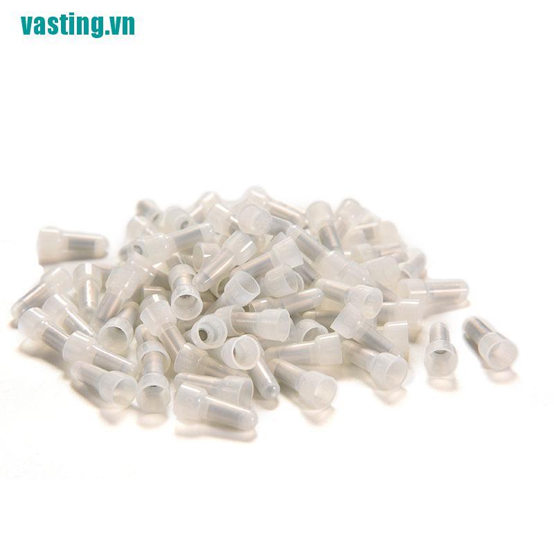 Set 100 đầu nối dây điện cách nhiệt 22-16