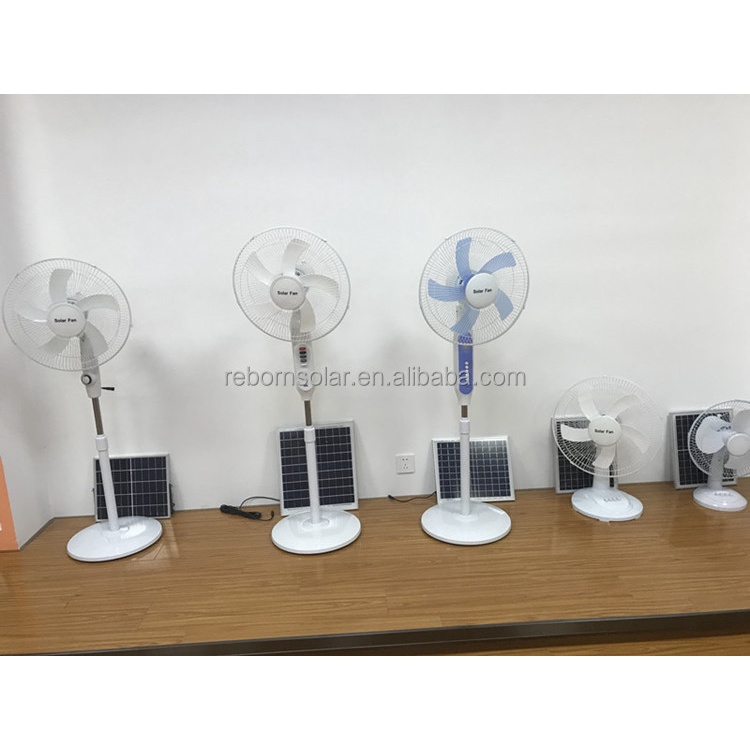 Quạt Năng Lượng Mặt Trời, Quạt Tích điện Siêu Tiện Lợi, Có Cổng Sạc USB, Tặng kèm Củ Sạc từ nguồn điện, BH 12 Tháng