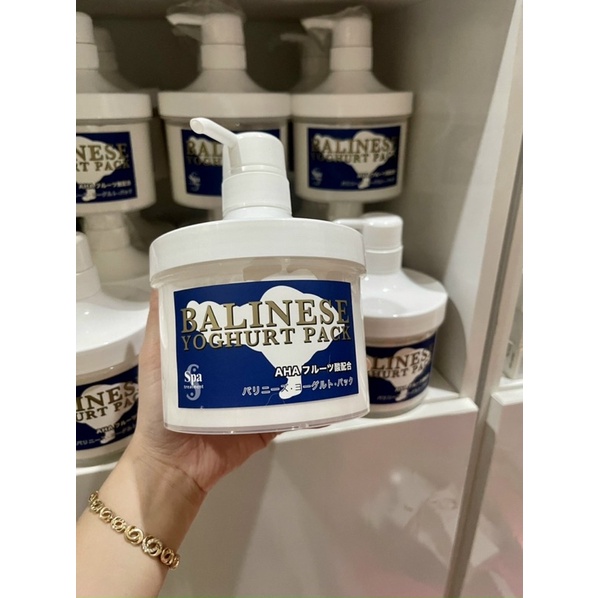 Ủ Trắng Sữa Chua Balinese Yoghurt Pack 500ml