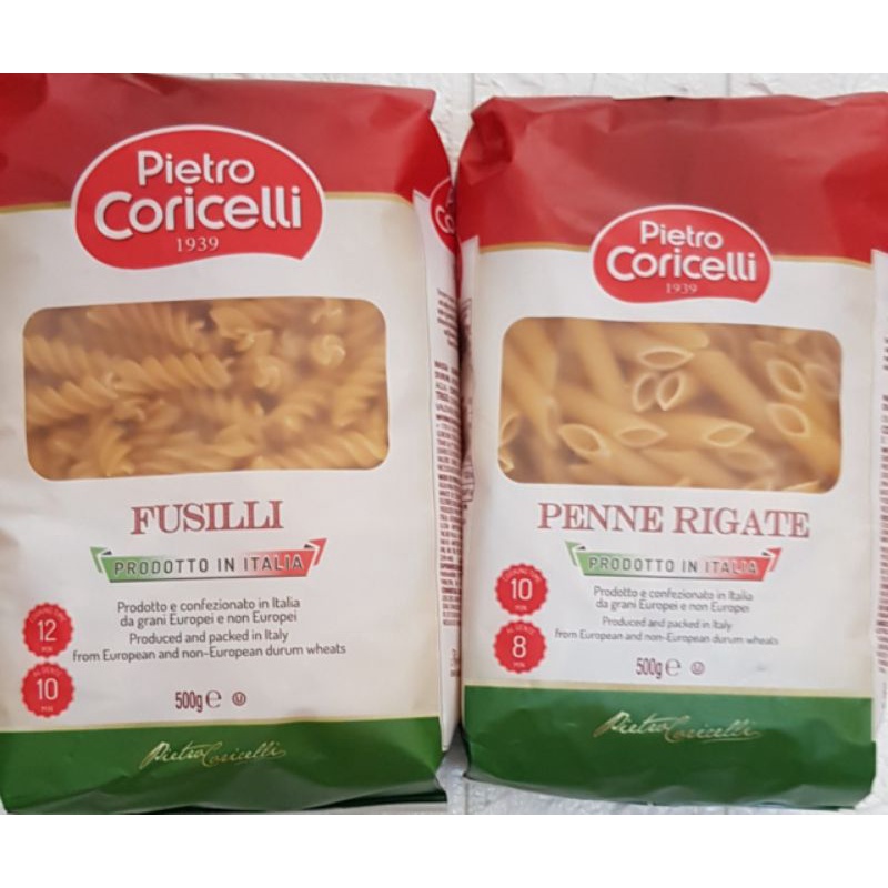 Mỳ xoắn, mỳ vát [ DATE LUÔN MỚI ] Mỳ xoắn spaghetti hiệu Pietro 500G - mỳ Fusilli- nhập khẩu Ý
