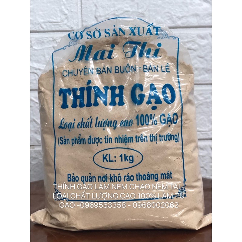 [FREESHIP GIÁ SỈ] 500G THÍNH GẠO LÀM NEM TAI NEM CHẠO MAI THI