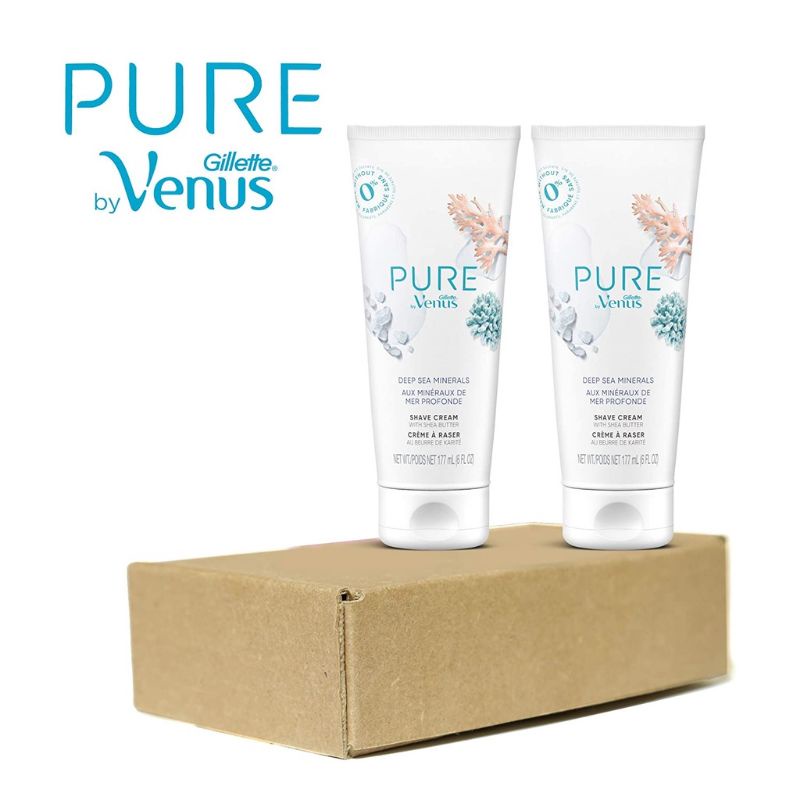 Kem Cạo Lông Gillette Venus Pure Shaving Cream