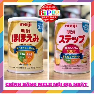 (chính hãng DATE MỚI) Sữa meiji số 0 và số 9 hộp 800g nội địa Nhật.