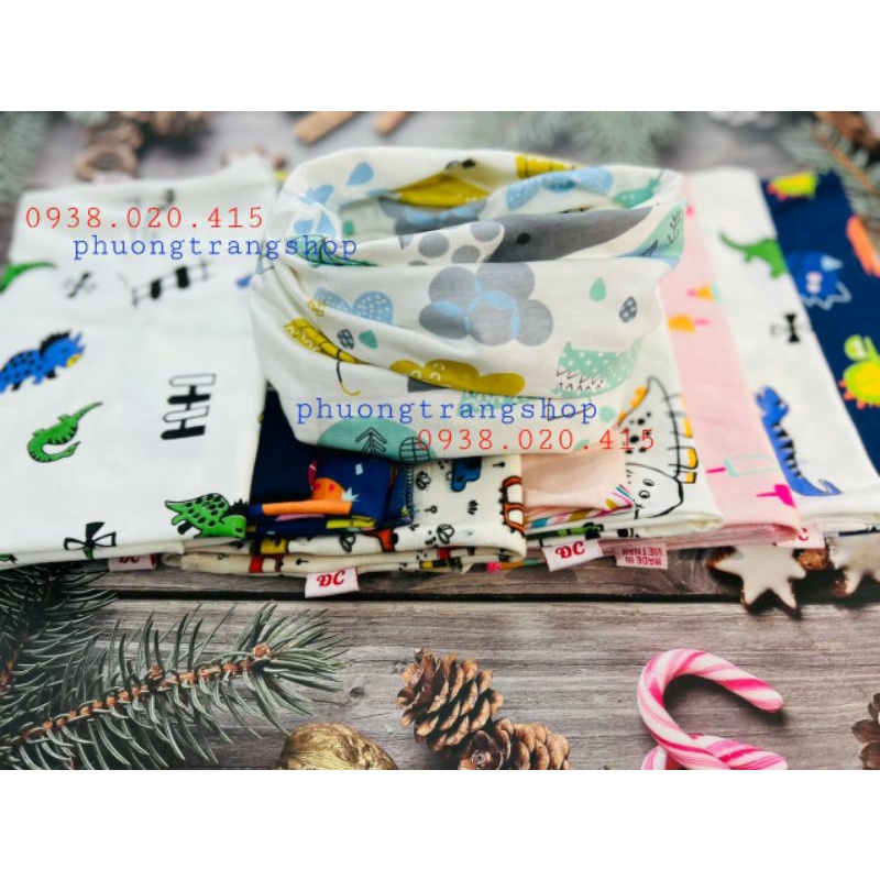 KHĂN ỐNG COTTON THỜI TRANG CHO BÉ