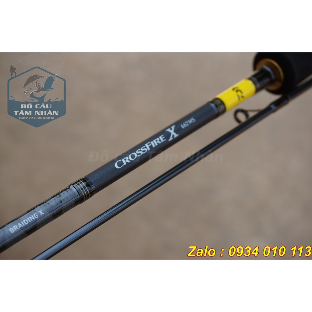 Cần lure Daiwa Crossfire X model 2020 - Made in Việt Nam